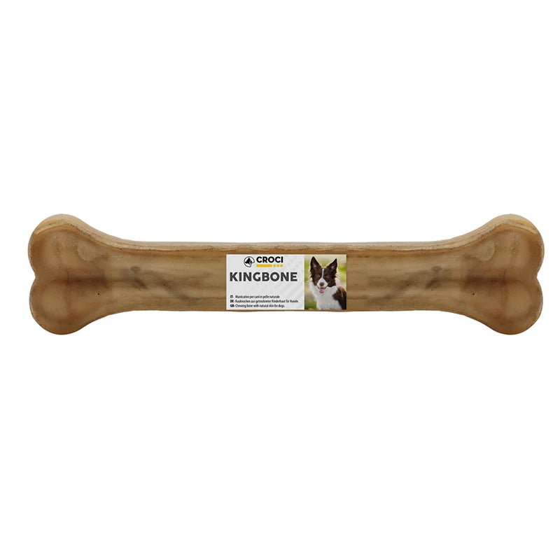 Os pour chien en peau de vache King Bone - Croci