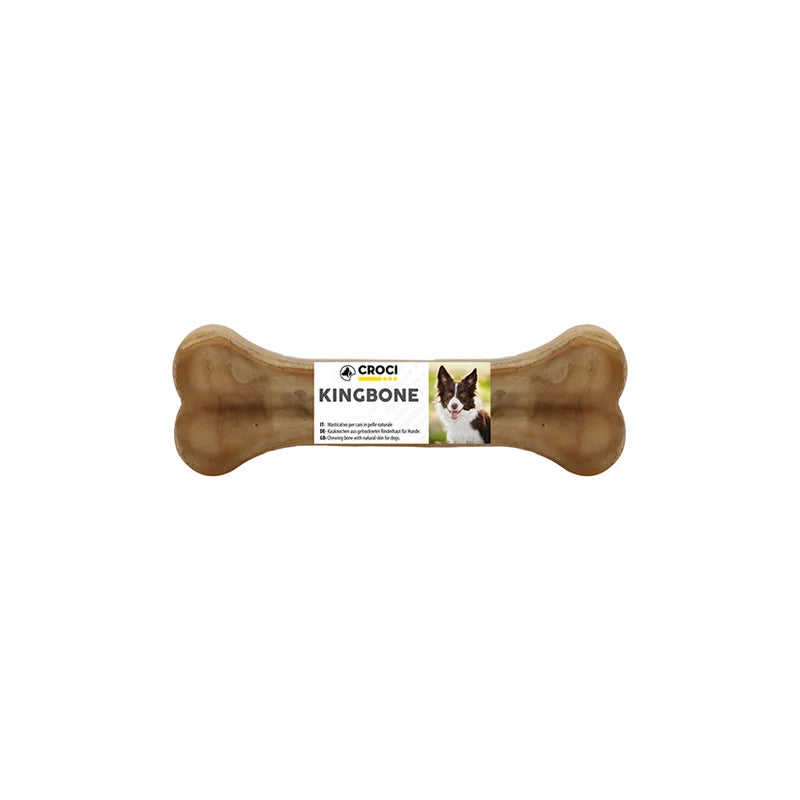 Os pour chien en peau de vache King Bone - Croci