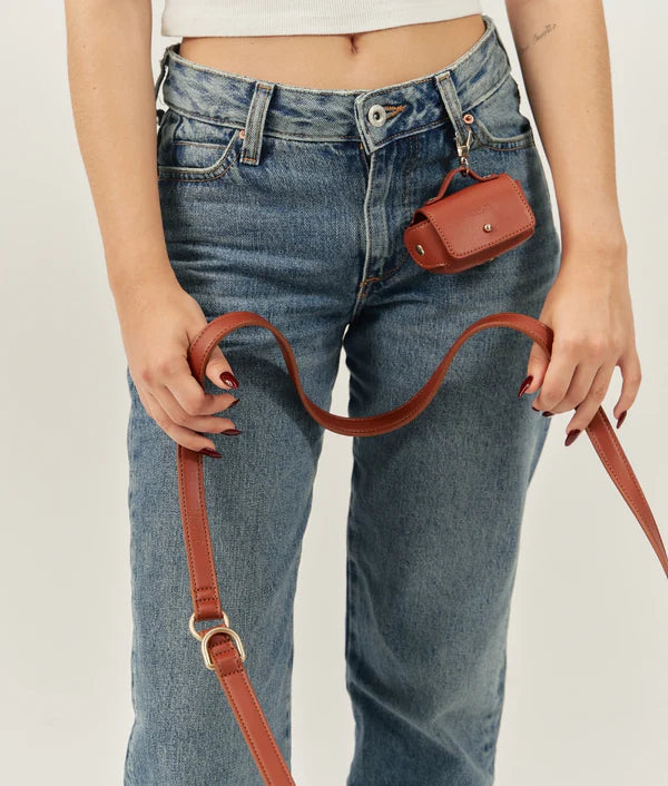 Porte-sac en cuir végétalien - Cafide