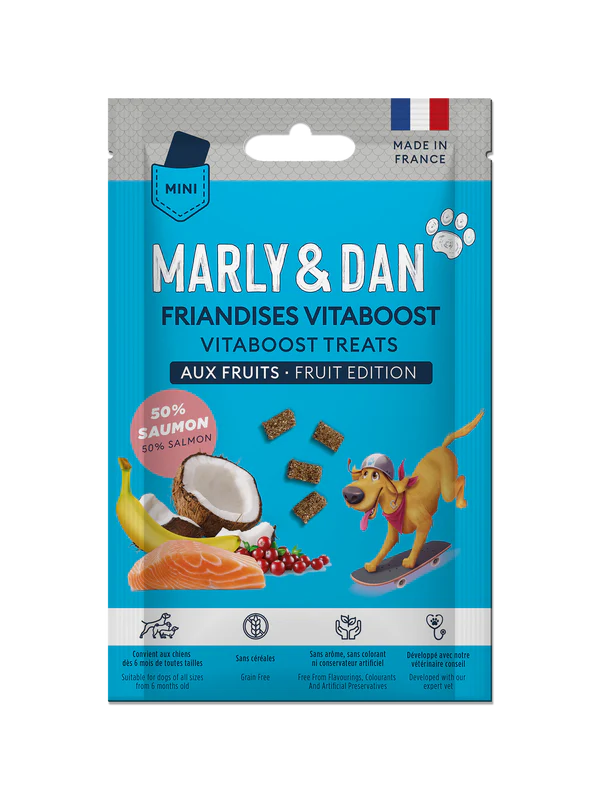 Friandises Vitaboost aux Fruits format poche - Marly&Dan