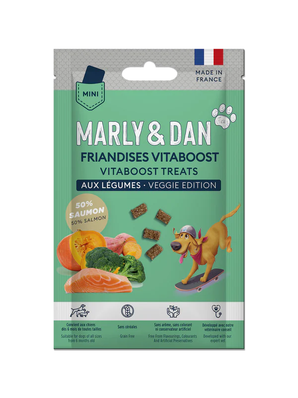 Friandises Vitaboost aux Légumes format poche - Marly&Dan