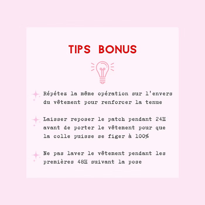 Patchs thermocollants - Malicieuse