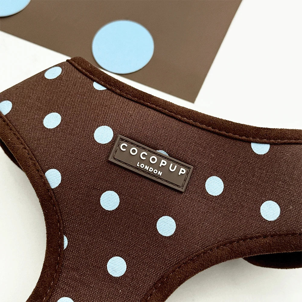 Harnais réglable Biscotti Blue - Cocopup London