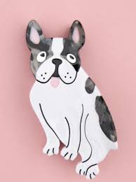 Barrette Bouledogue - Coucou Suzette