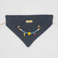 Bandana en denim - Aura Necklace