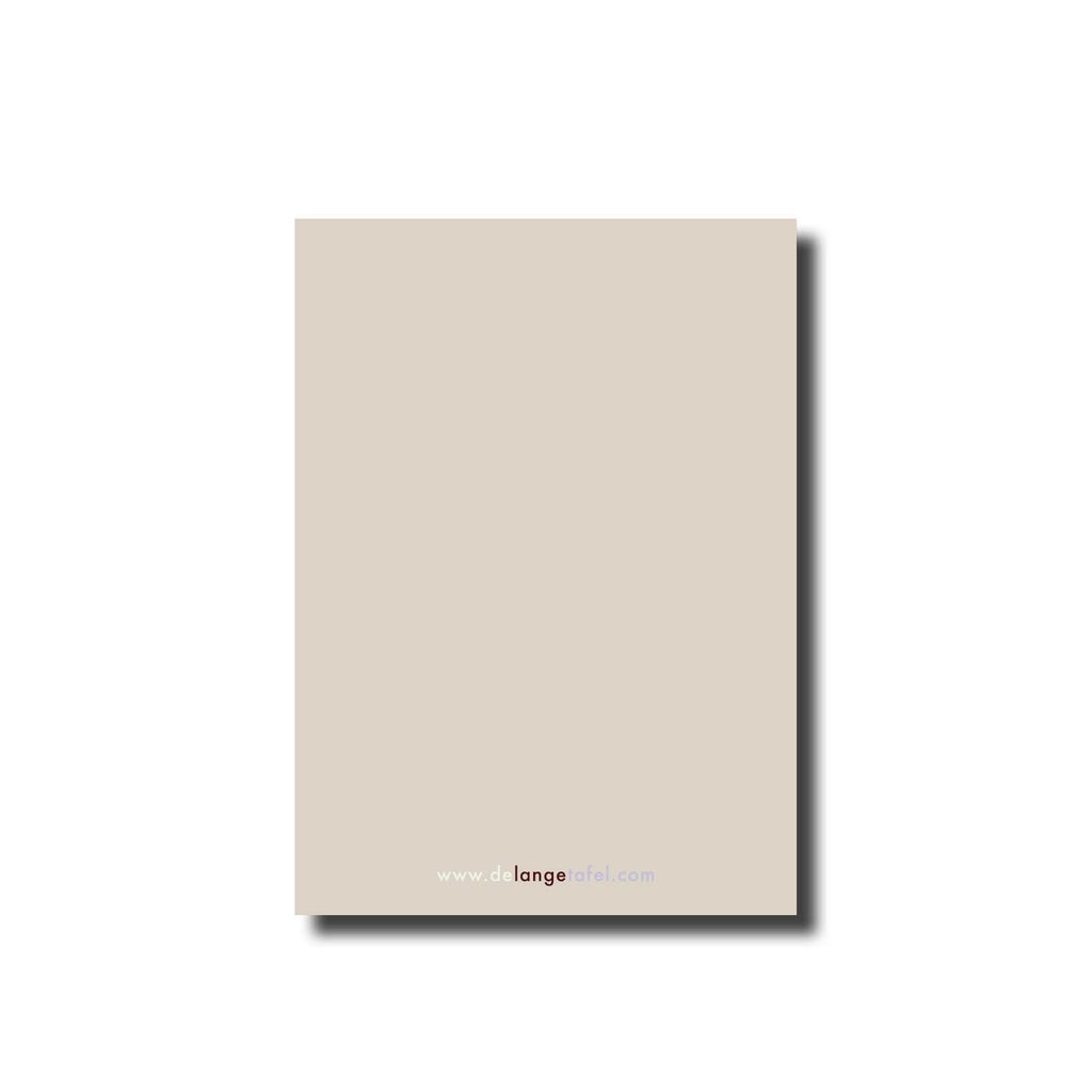 Carte Postale - De Lange Tafel