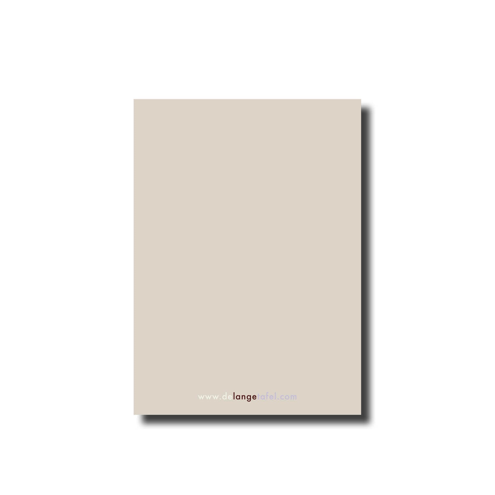 Carte Postale - De Lange Tafel
