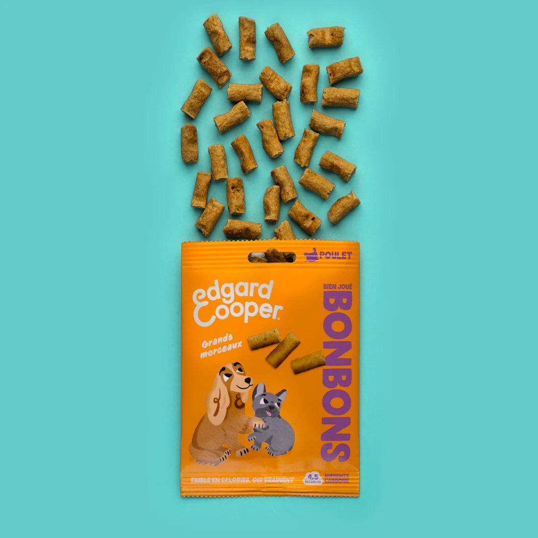 Bonbons Poulet 50g - Edgar&Cooper