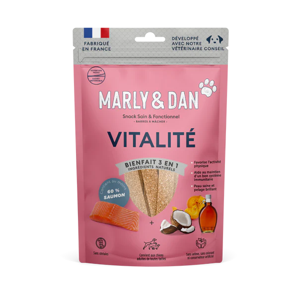 Friandises Vitalité pour Chien - Marly&Dan