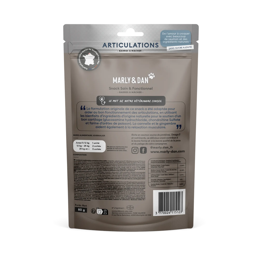 Friandises Articulations pour Chien - Marly&Dan