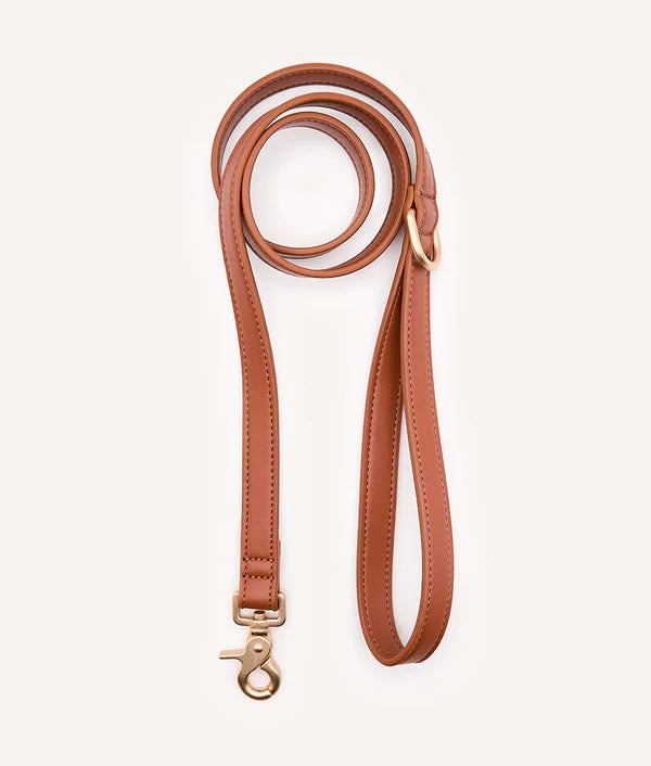 Laisse en Cuir Vegan 140 cm - Cafide