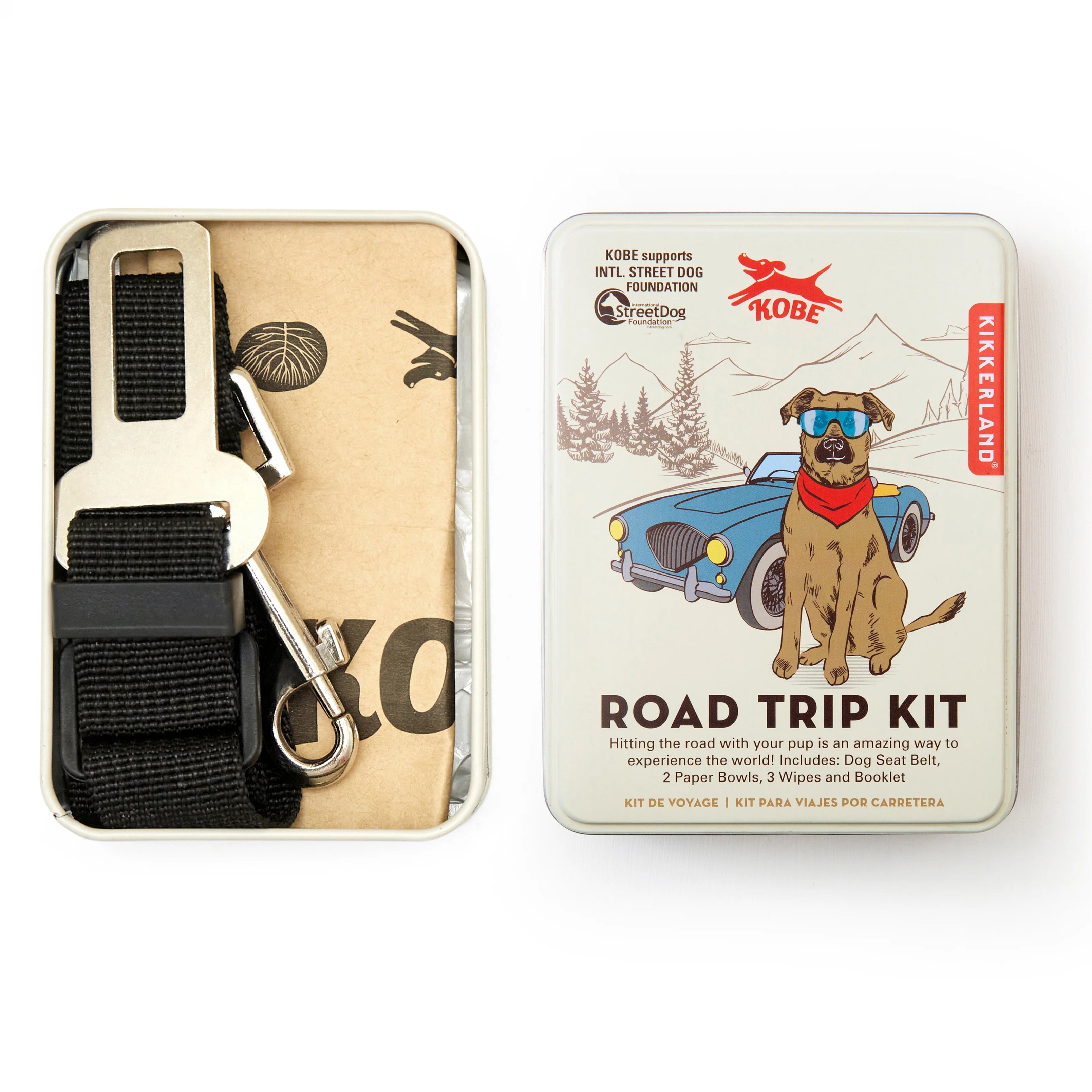 Kit de voyage en voiture - Kikkerland