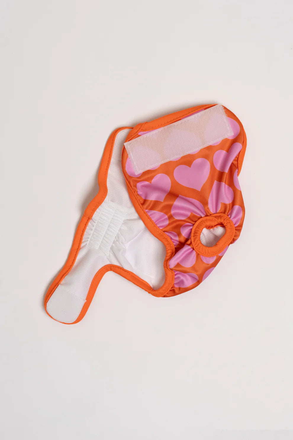 Culottes menstruelles pour chiennes avec cœurs - Lou and Co.