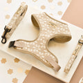 Harnais ajustable Fleur moka - Cocopup LOndon