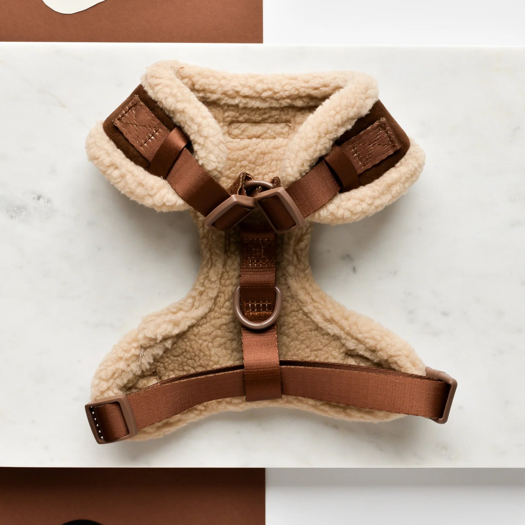 Harnais aviateur marron - Cocopup London