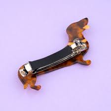 French barrette Teckel - Coucou Suzette