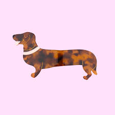 French barrette Teckel - Coucou Suzette