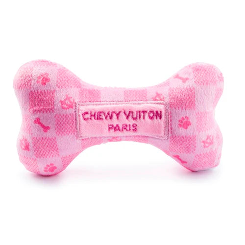 Jouets à Carreaux Roses Chewy Vuiton - Haute Diggity Dog