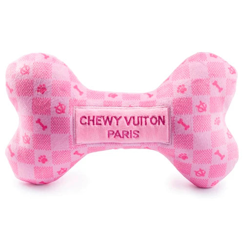 Jouets à Carreaux Roses Chewy Vuiton - Haute Diggity Dog