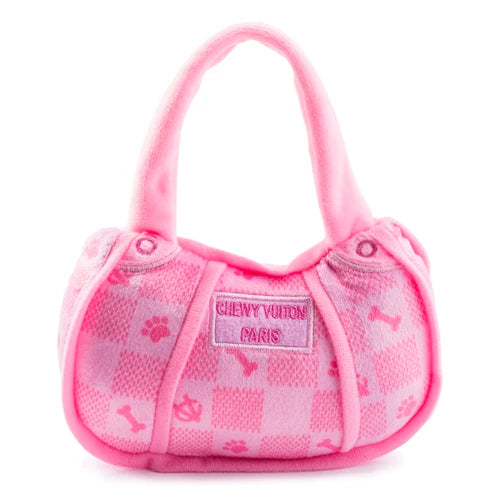 Jouets à Carreaux Roses Chewy Vuiton - Haute Diggity Dog