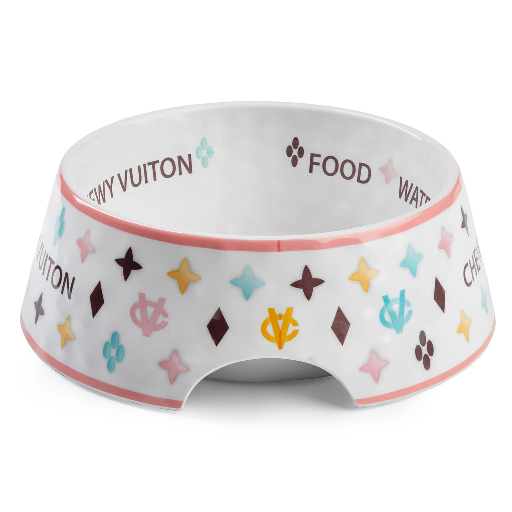 Gamelle Chewy Vuitton Blanche