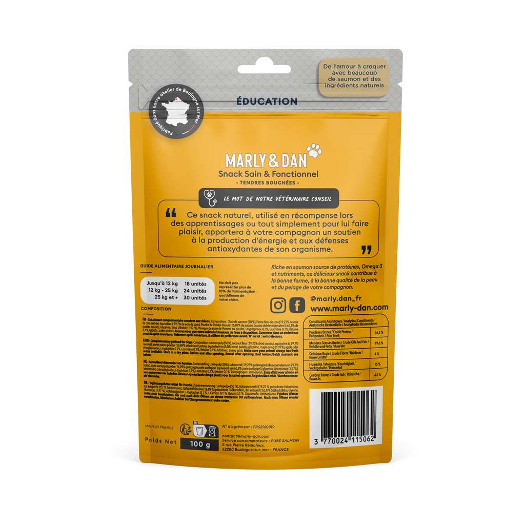 Friandises Education pour Chien - Marly&Dan