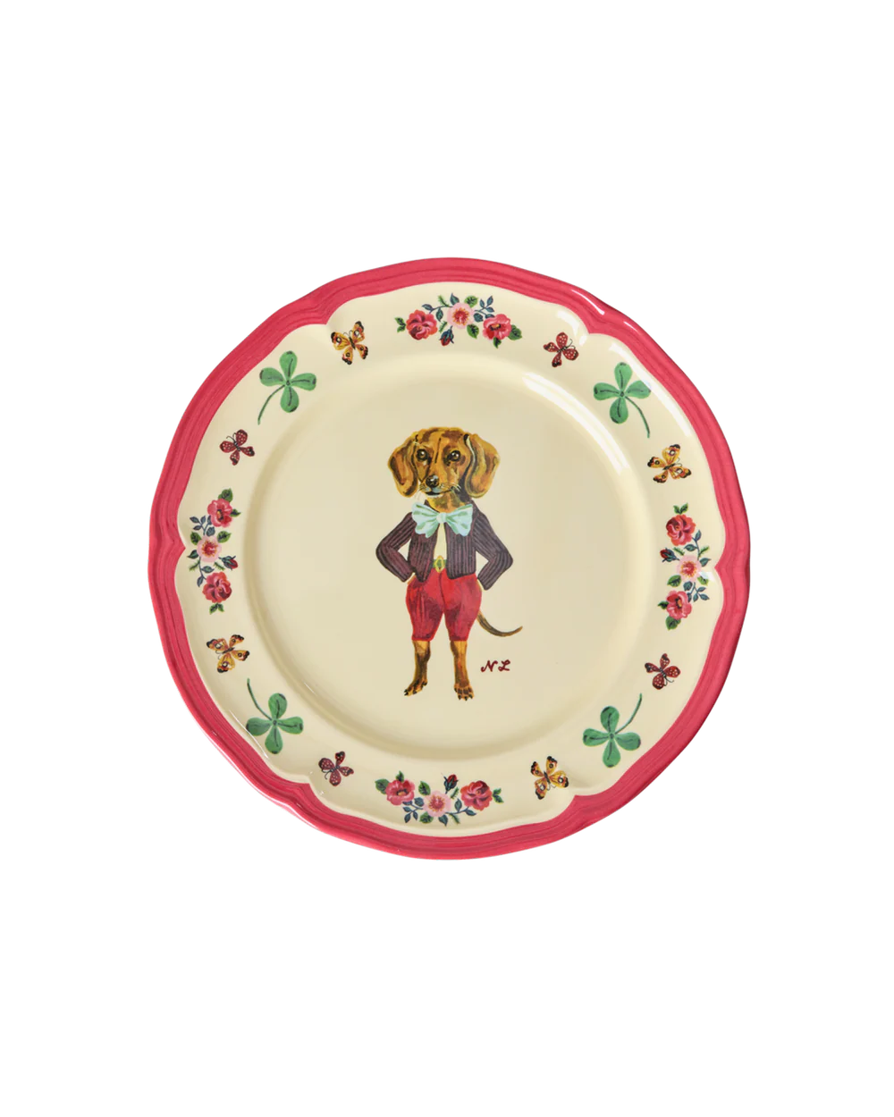 Vintage Assiette à pain Nathalie Lété Vol. 2 Print - Rice