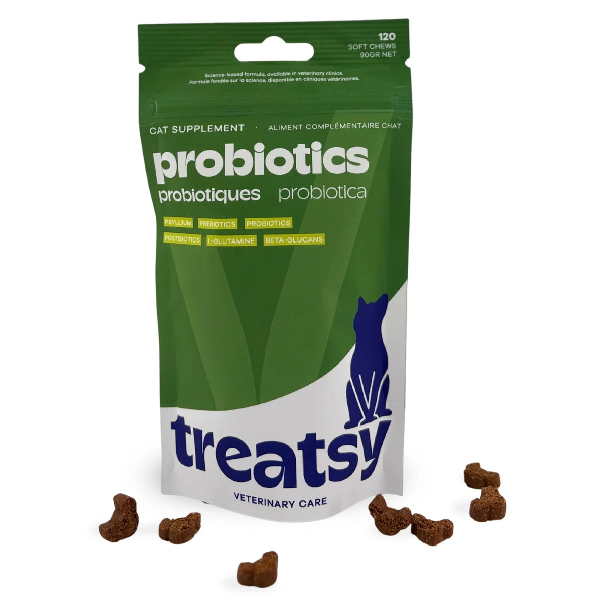 Veterinary Care Probiotiques pour chat - Treatsy