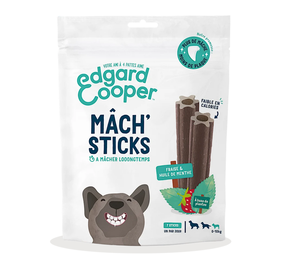 Sticks dentaires Menthe Fraise - Edgar&Cooper