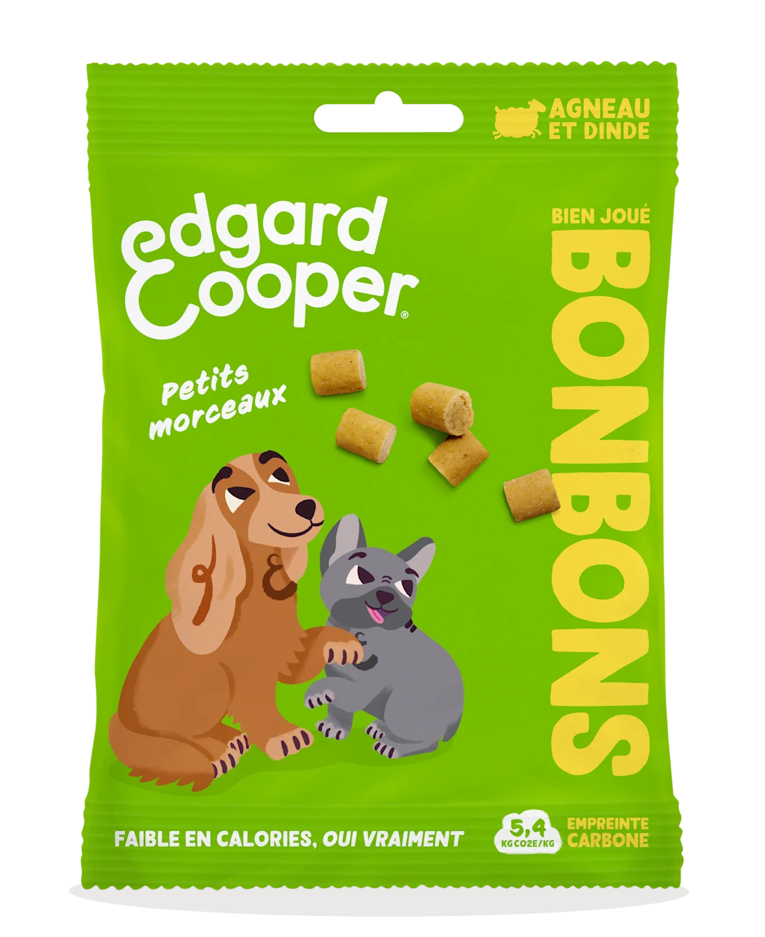 Bonbons Agneau et Dinde 50g - Edgar&Cooper