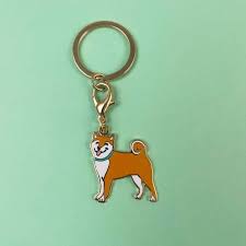 Porte-clé - Médaille Shiba - Coucou Suzette
