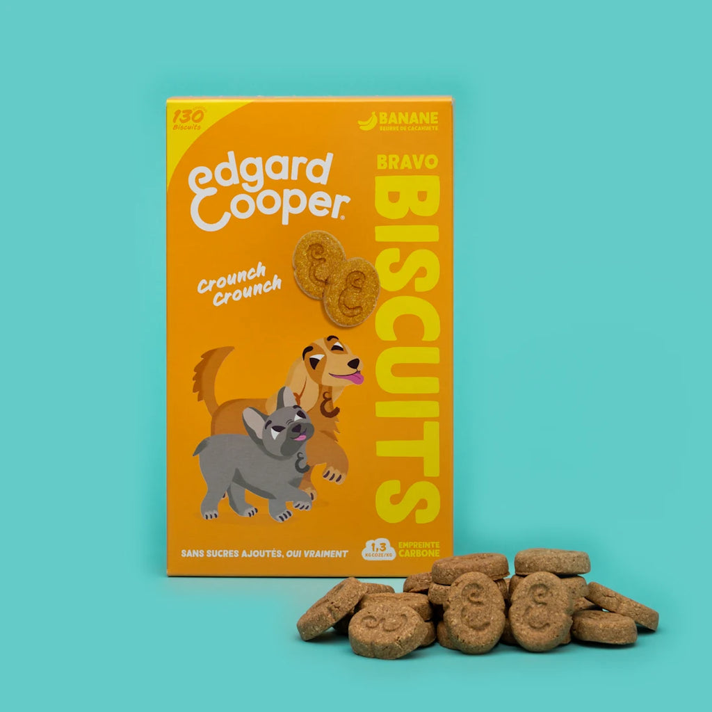 Biscuits Banane et Beurre de cacahuètes 400g - Edgar&Cooper