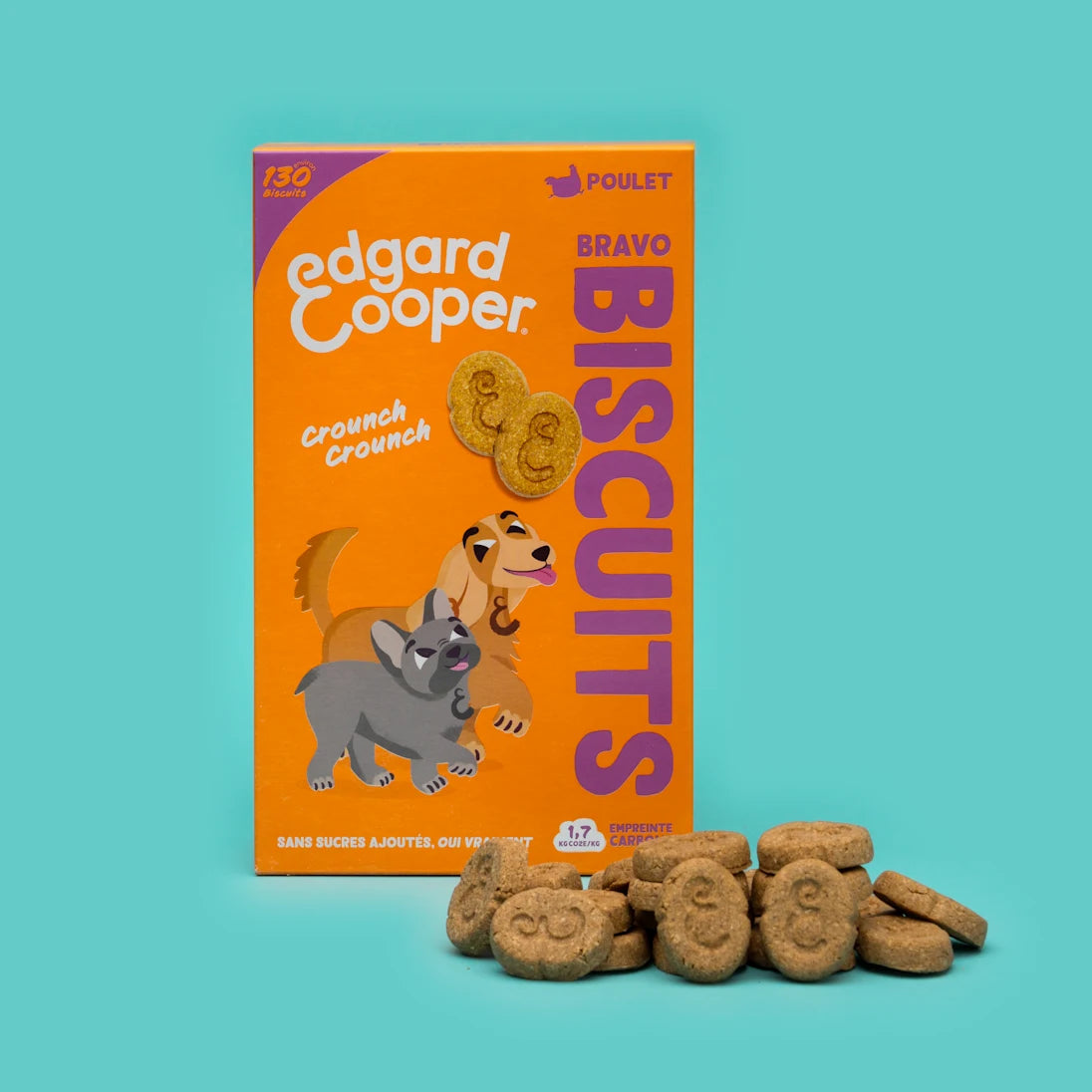 Biscuits Poulet 400g - Edgar&Cooper