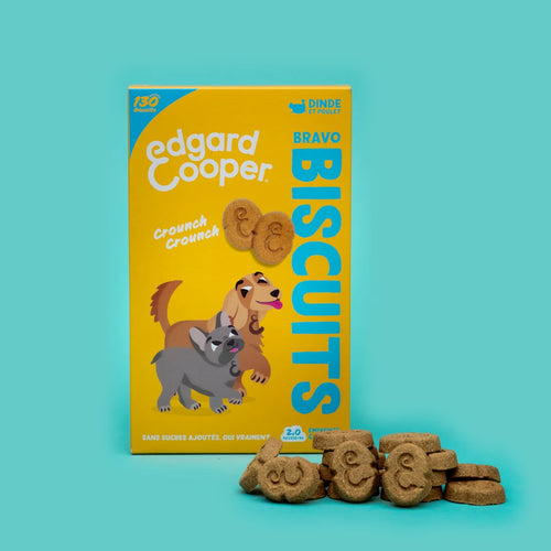 Biscuits Dinde et Poulet 400g - Edgar&Cooper