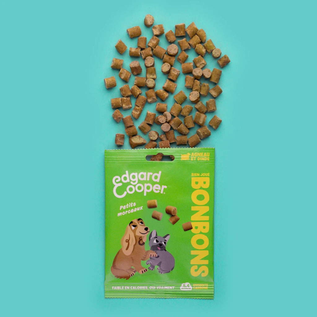 Bonbons Agneau et Dinde 50g - Edgar&Cooper