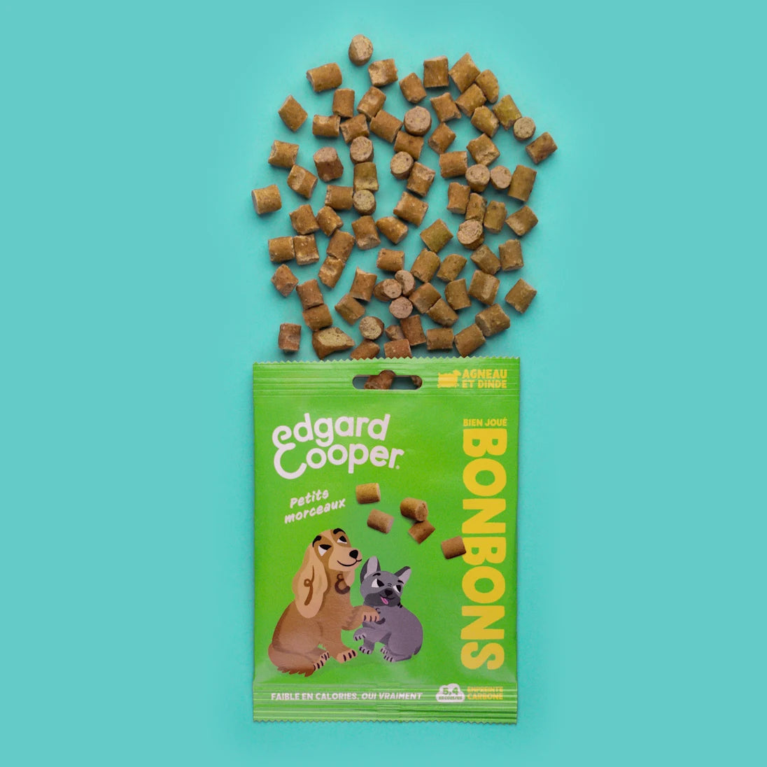 Bonbons Agneau et Dinde 50g - Edgar&Cooper