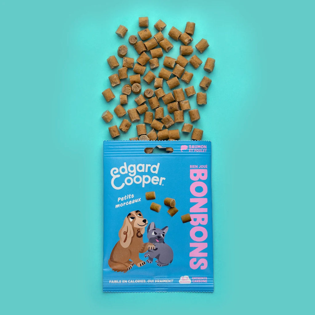 Bonbons Saumon et Poulet 50g - Edgar&Cooper