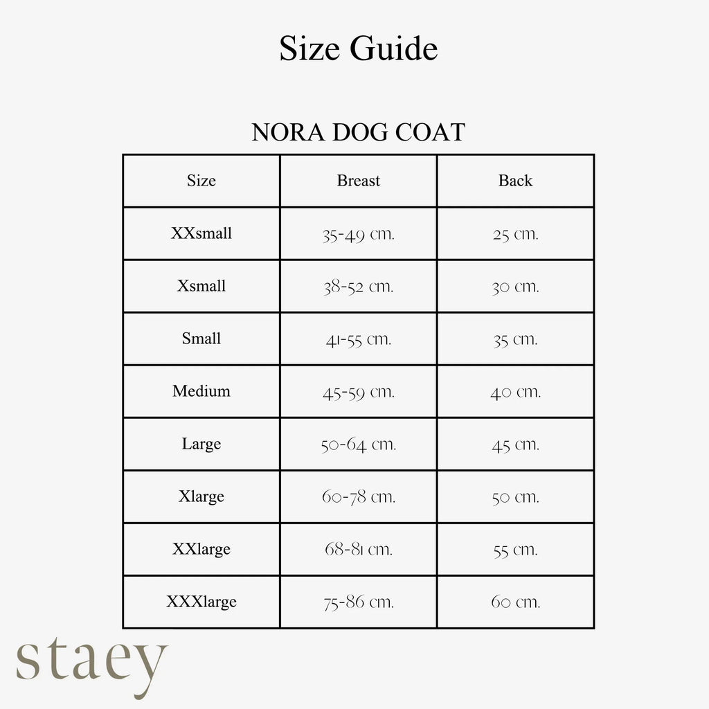 Manteau pour chien Nora Espresso - Staey
