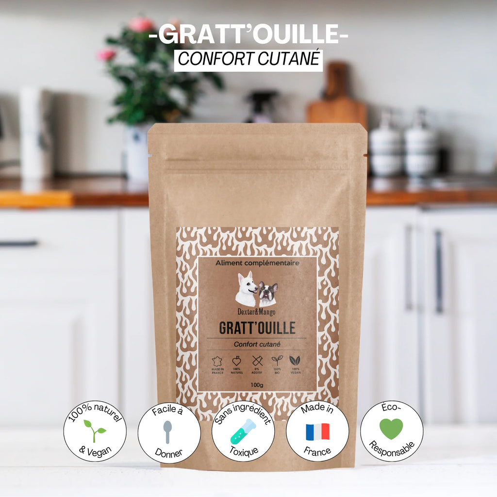 Aliment complémentaire anti-démangeaisons - Dexter&Mango