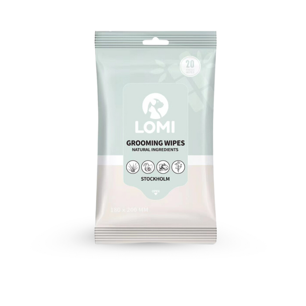 Lingettes humides écologique - Lomi Pet Care