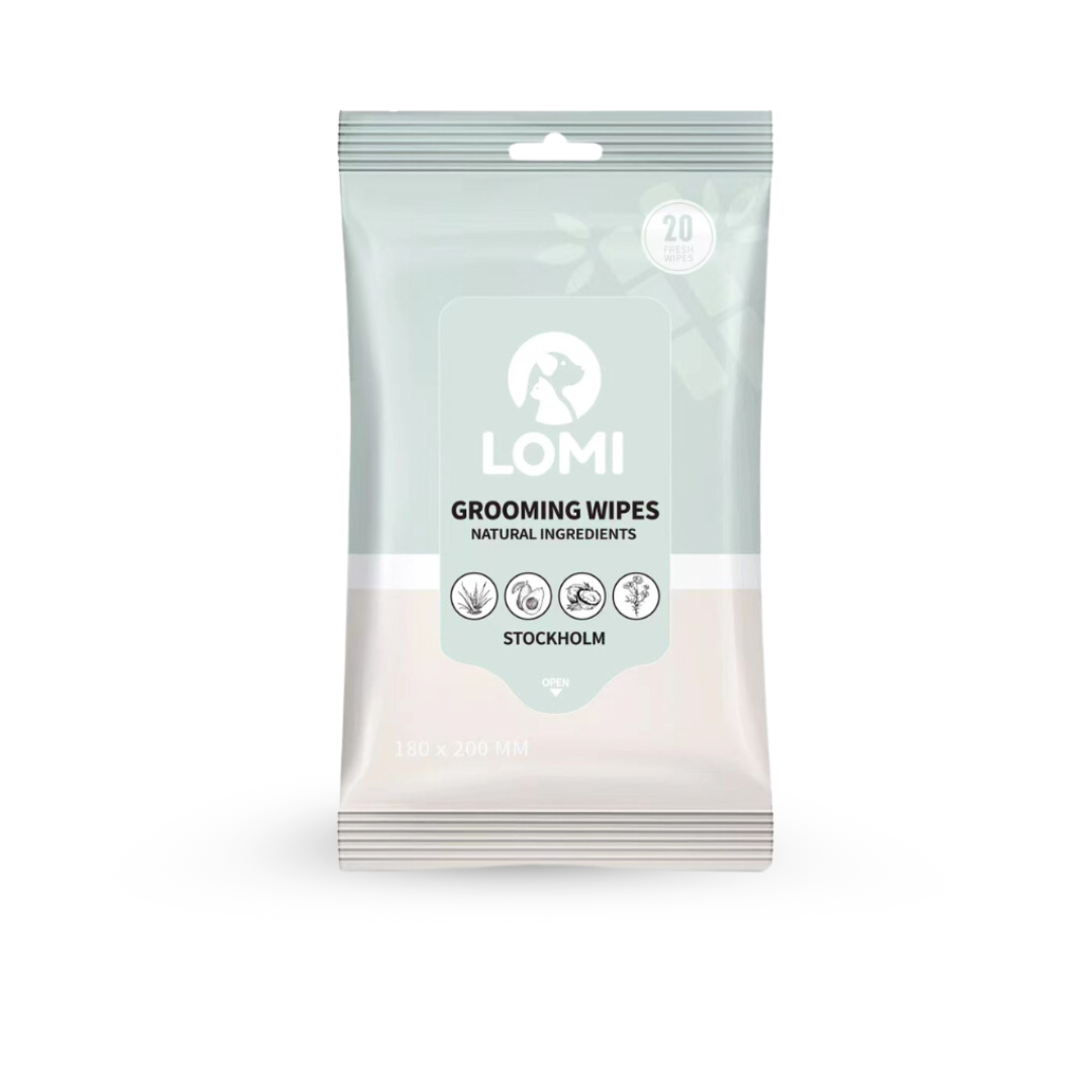 Lingettes humides écologique - Lomi Pet Care