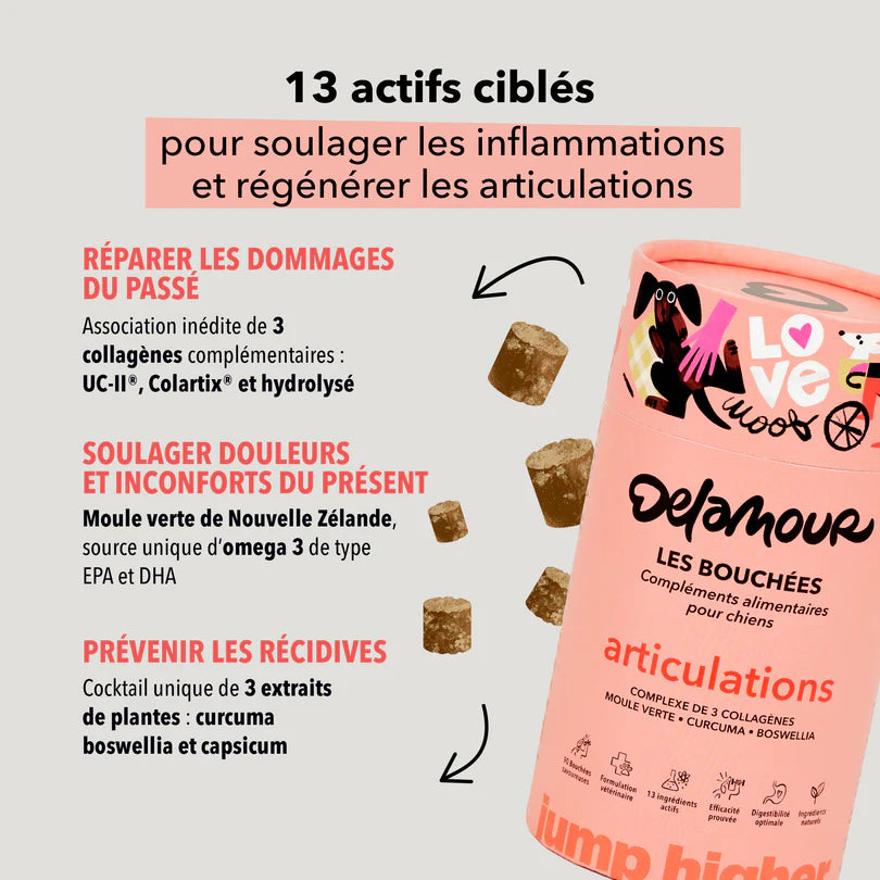 Les Bouchées Delamour - Articulations