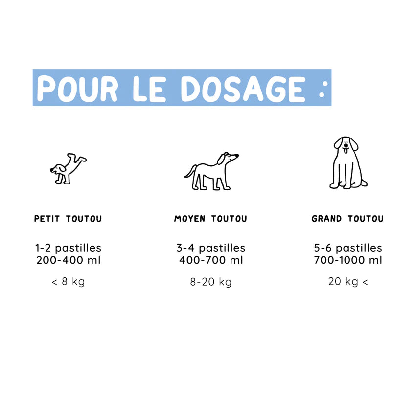 Shampoing naturel en pastille - Toutou.care