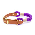 Collier en corde Deep Purple - Atelier Markiz