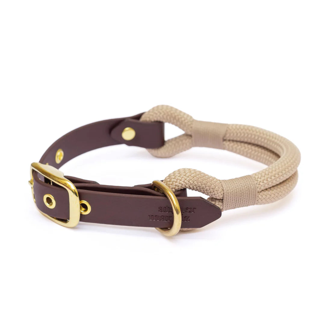 Collier en corde Latte - Atelier Markiz