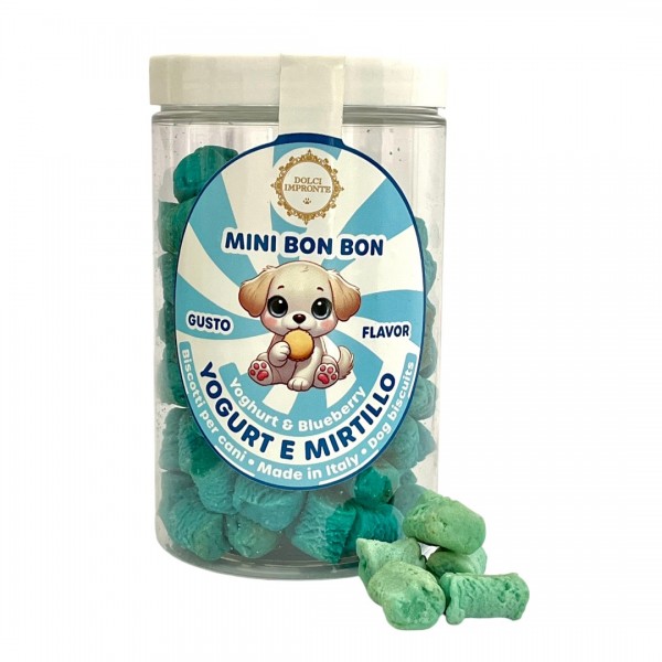 Mini Bonbons Saveur Yaourt et Myrtille 170g - Dolci Impronte