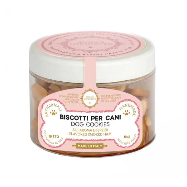 Biscuits à la farine de riz Saveur Speck 170 g - Dolci Impronte