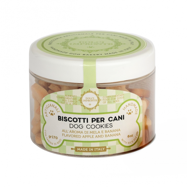 Biscuits Saveur pomme-banane 170g - Dolci Impronte