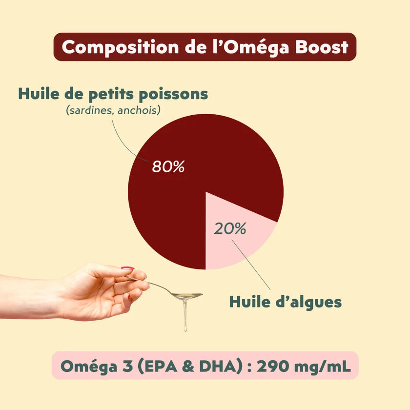 Huile Oméga Boost Chat - Ziggy