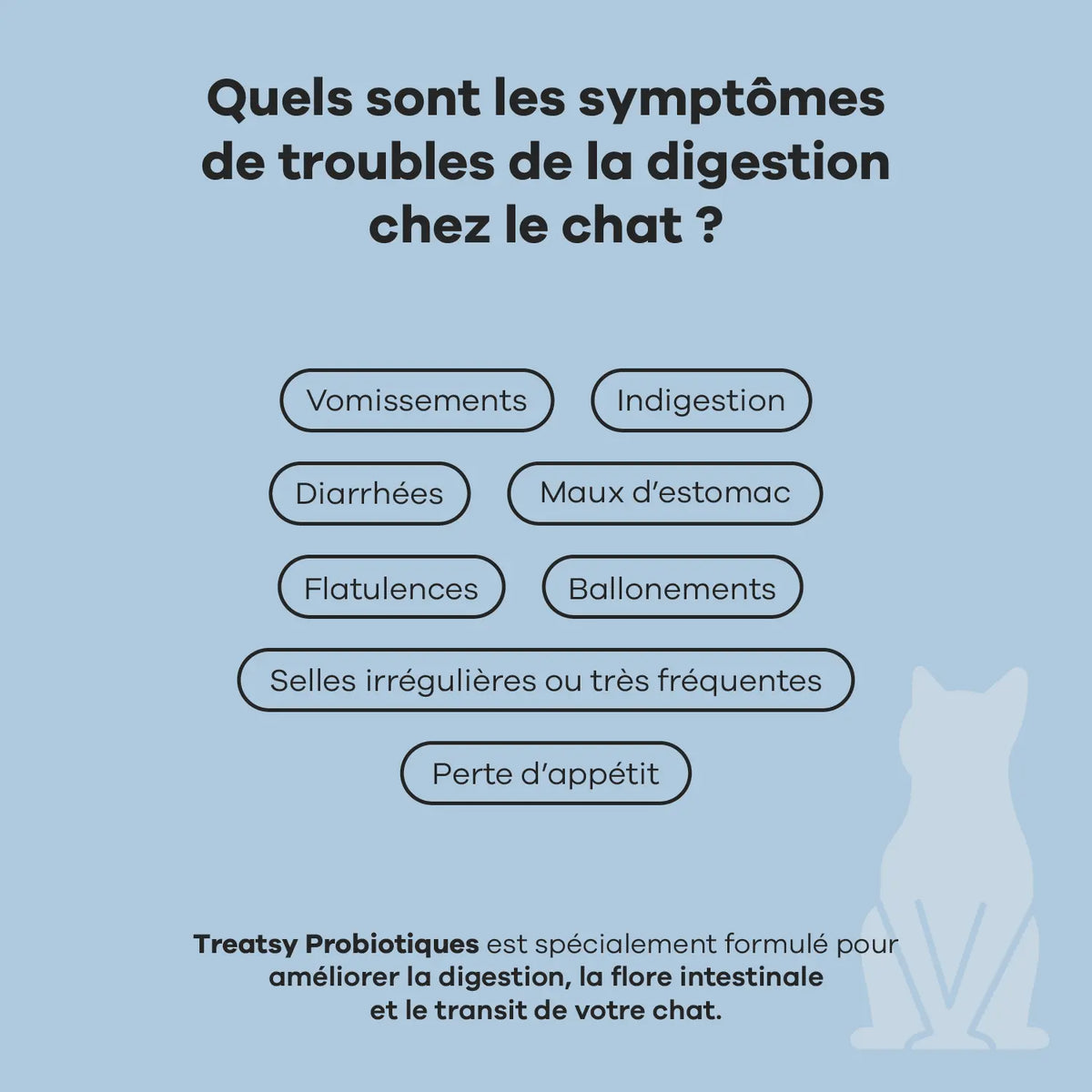 Veterinary Care Probiotiques pour chat - Treatsy
